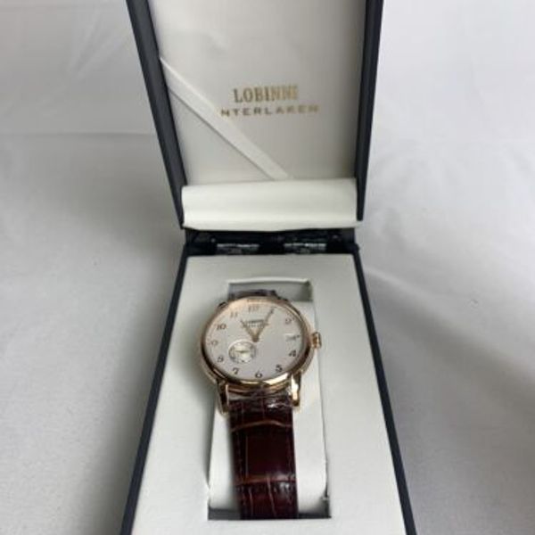 Luxury Lobinni Hangzhou 5000A Micro-Rotor Movement Men Automatic Watch ...