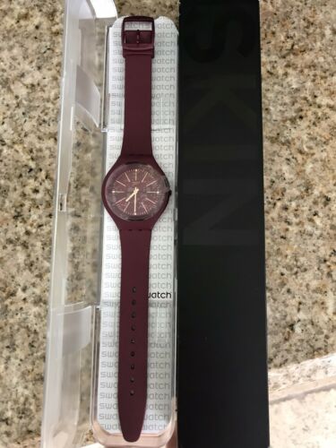 Swatch discount skin burgundy