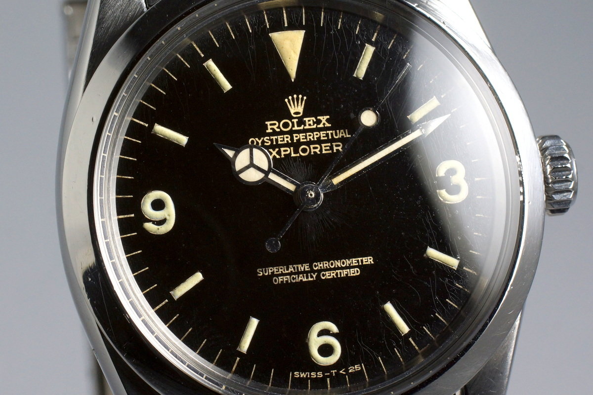 FS 1966 Rolex Explorer 1 Ref 1016 Glossy Gilt Dial WatchCharts