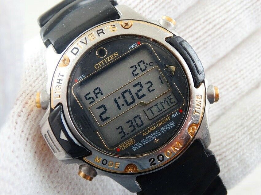 CITIZEN PROMASTER Hyper Aqualand Diver Watch D203-089821 Japan WR 200m |  WatchCharts Marketplace