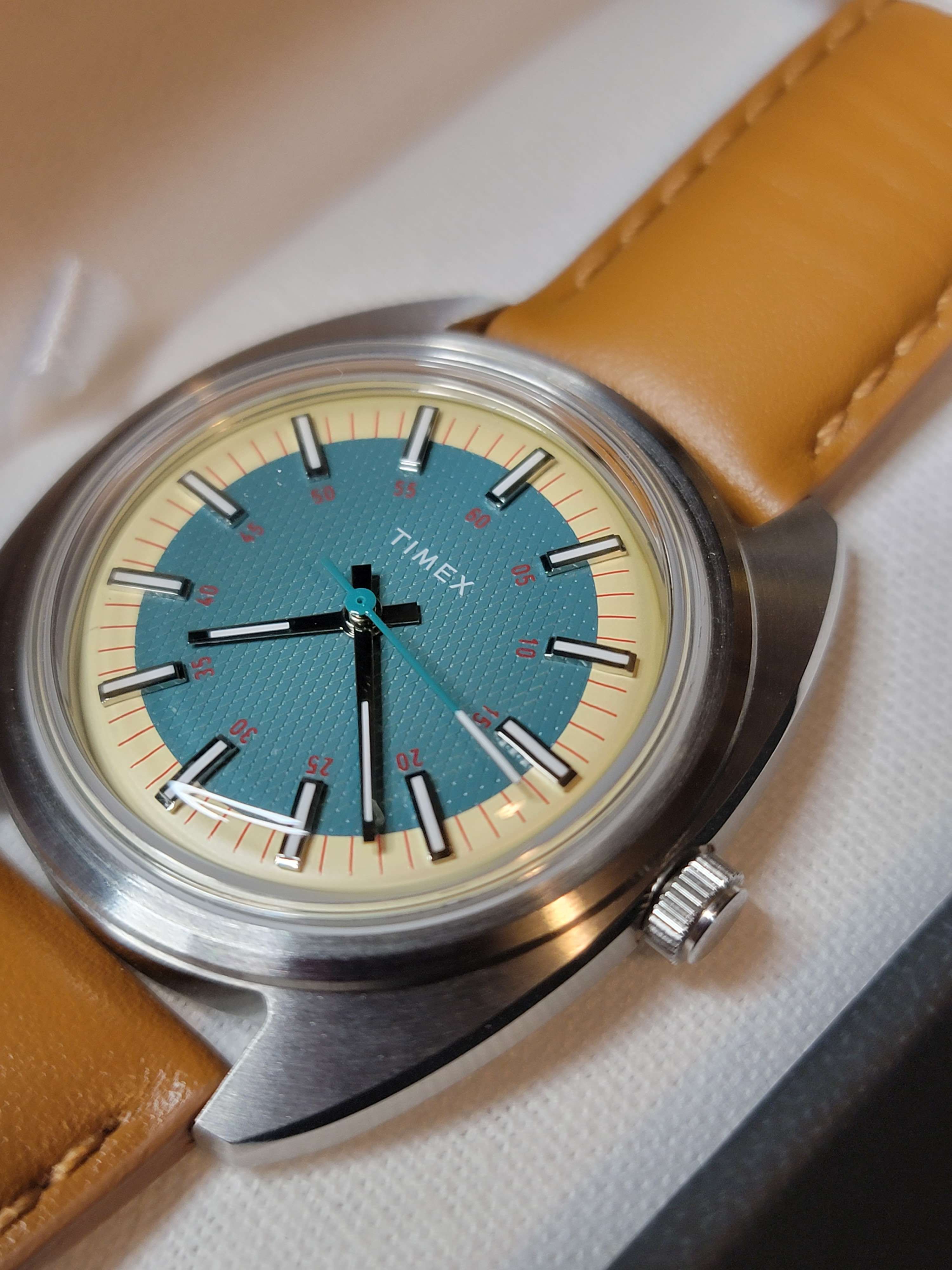 210 USD] FS: Timex WW75 Teal Dial Like New | WatchCharts