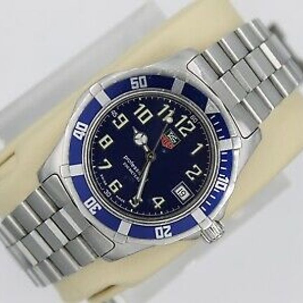 WTS]TAG Heuer Vintage Professional 1000 Diving Watch Blue 980.613N