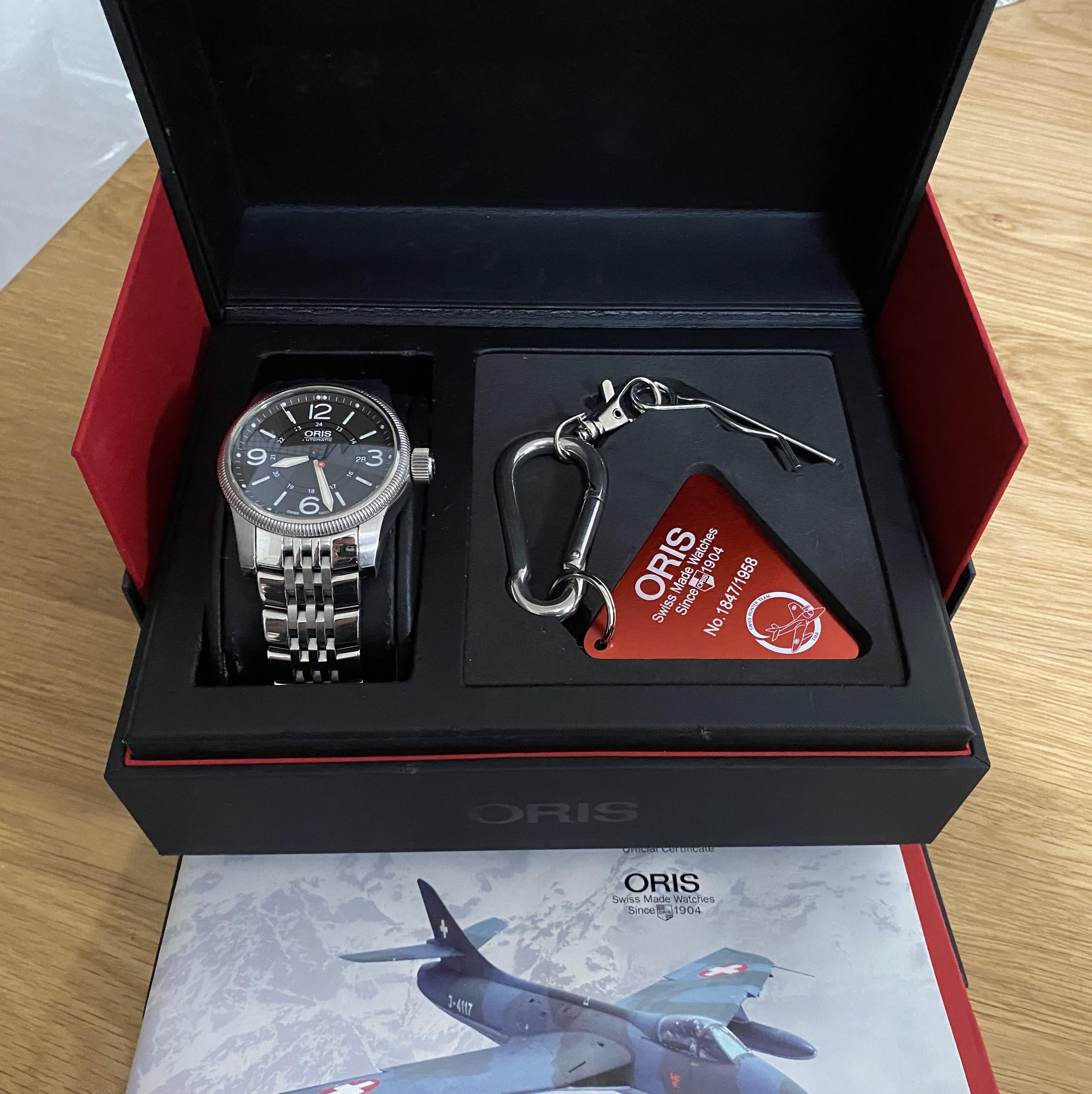 WTS Oris Big Crown Swiss Hunter team LE WatchCharts