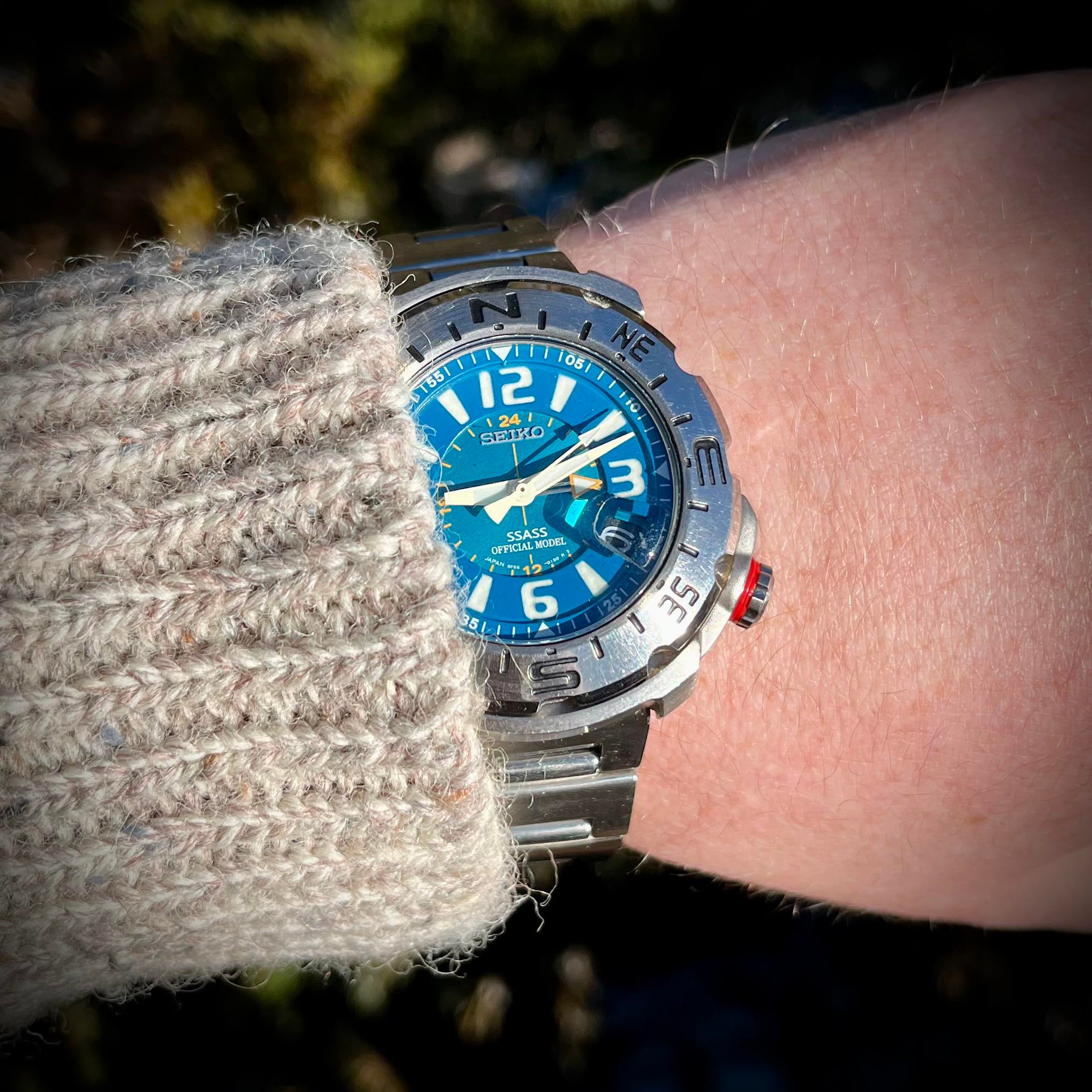 WTS] Seiko SSASS Landtrek SBCJ017 - HAQ, 8f56, GMT, Full Titanium 