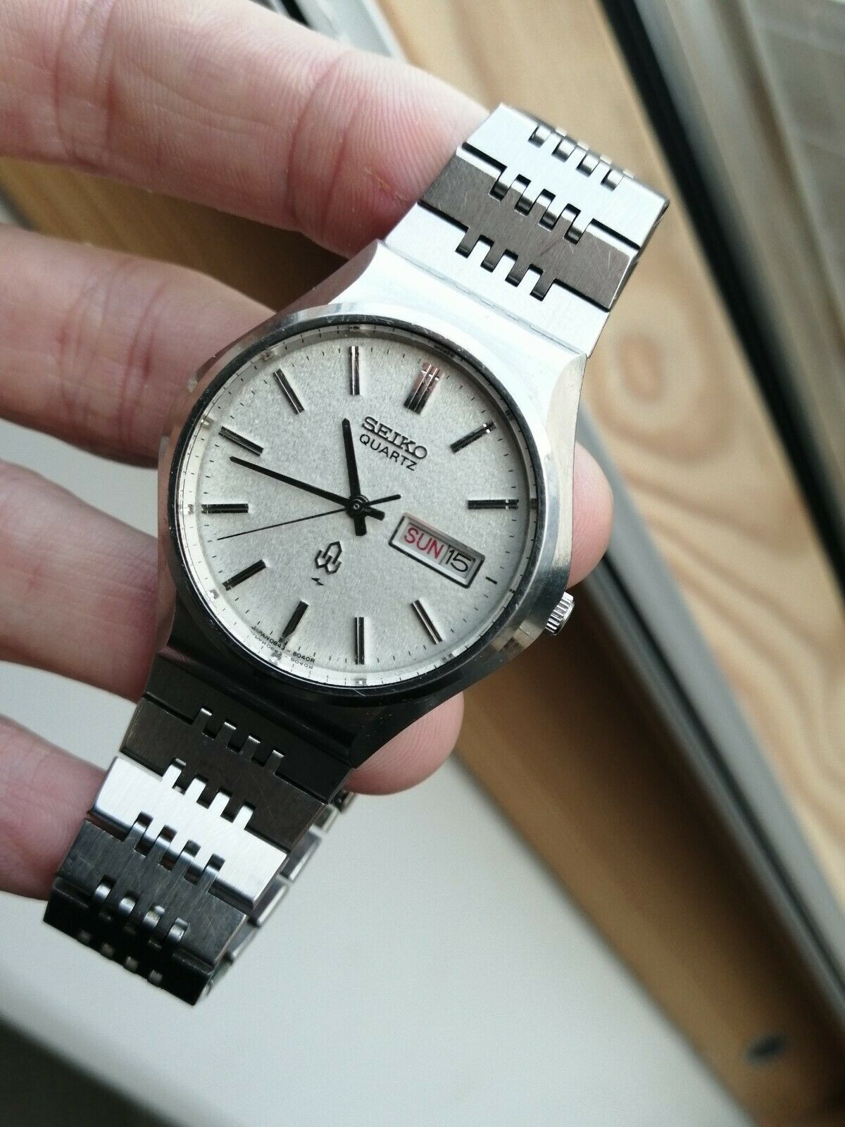 VINTAGE SEIKO QUARTZ 0843-8040 Mens Watch JAPAN | eBay