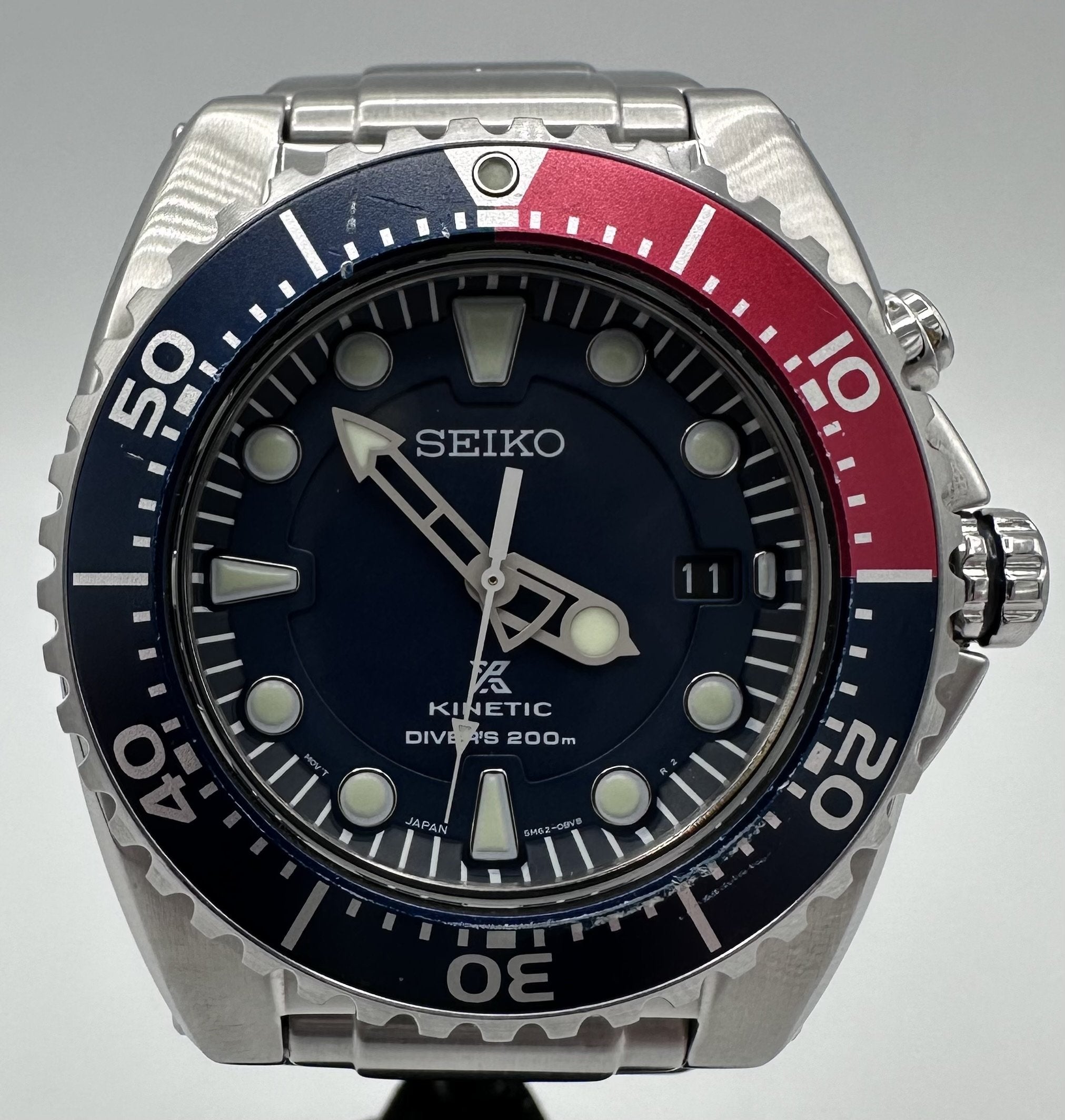 完動美品【二次電池新品】SEIKO Pipin SCUBA 5M43-0D90