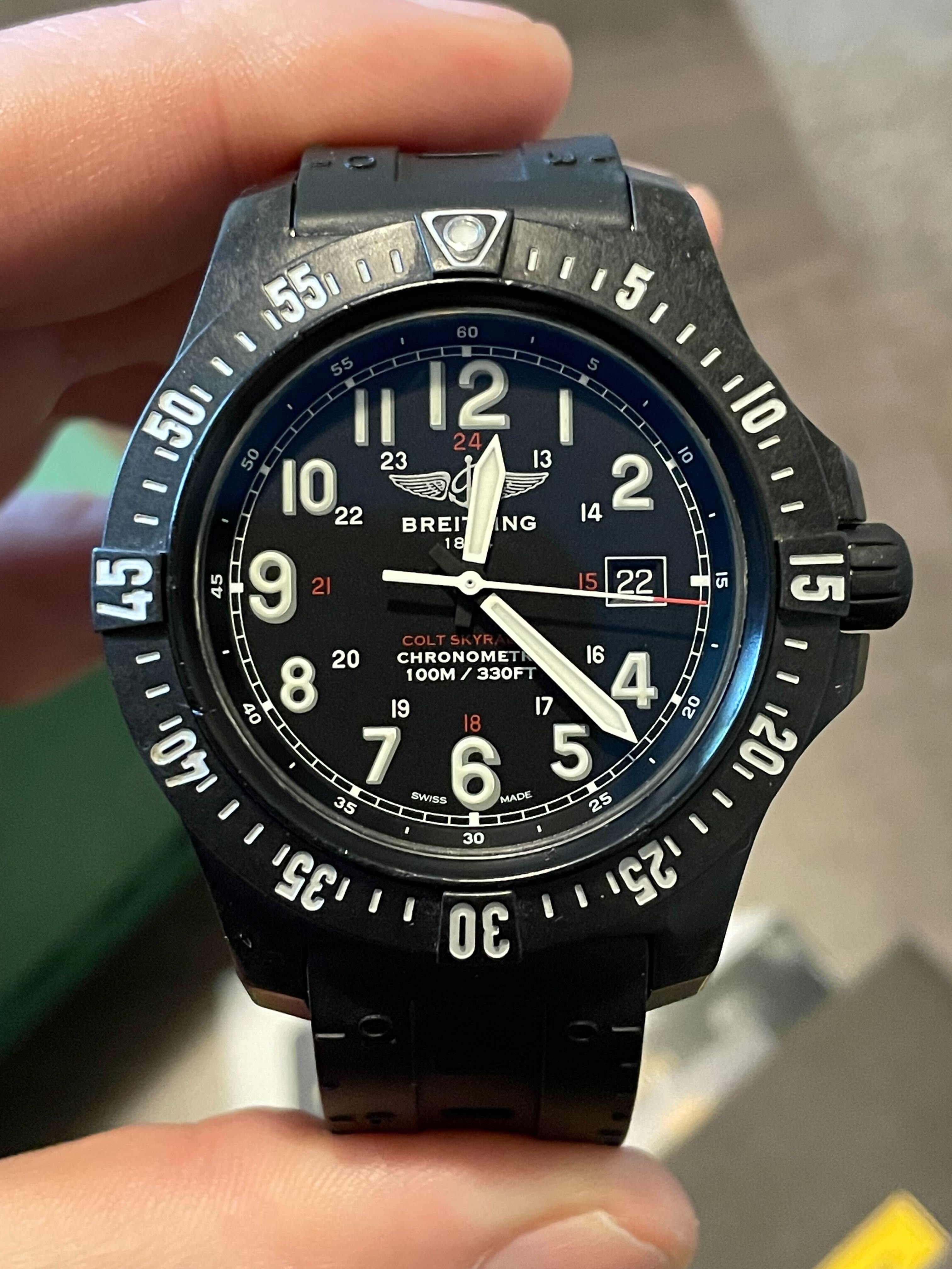 Breitling colt skyracer for sale best sale