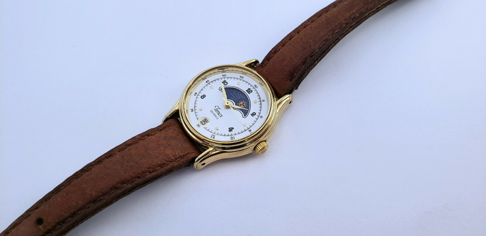 timex moon phase watch