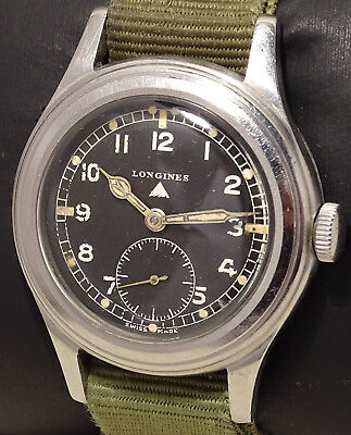 Military Oversize Vintage Longines Greenlander Civil Radium cal