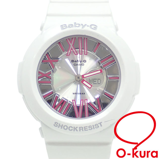 Used] Casio Watch BABY-G Ladies Quartz Resin BGA-160 Battery