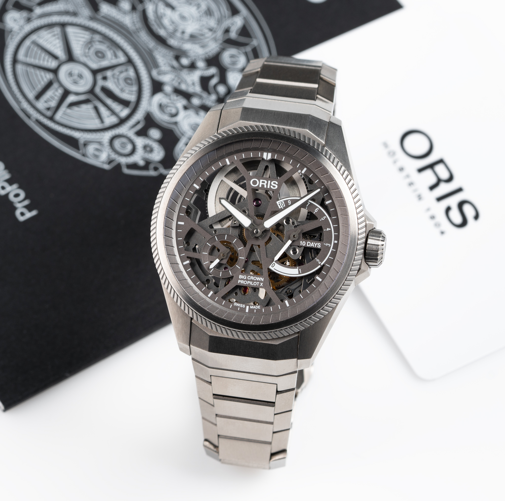 WTS Oris Big Crown ProPilot X Calibre 115 Titanium Skeleton