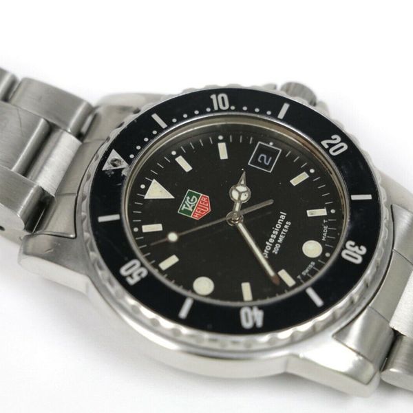 TAG Heuer Professional Submariner Quartz 929-206G-20 40mm Vintage