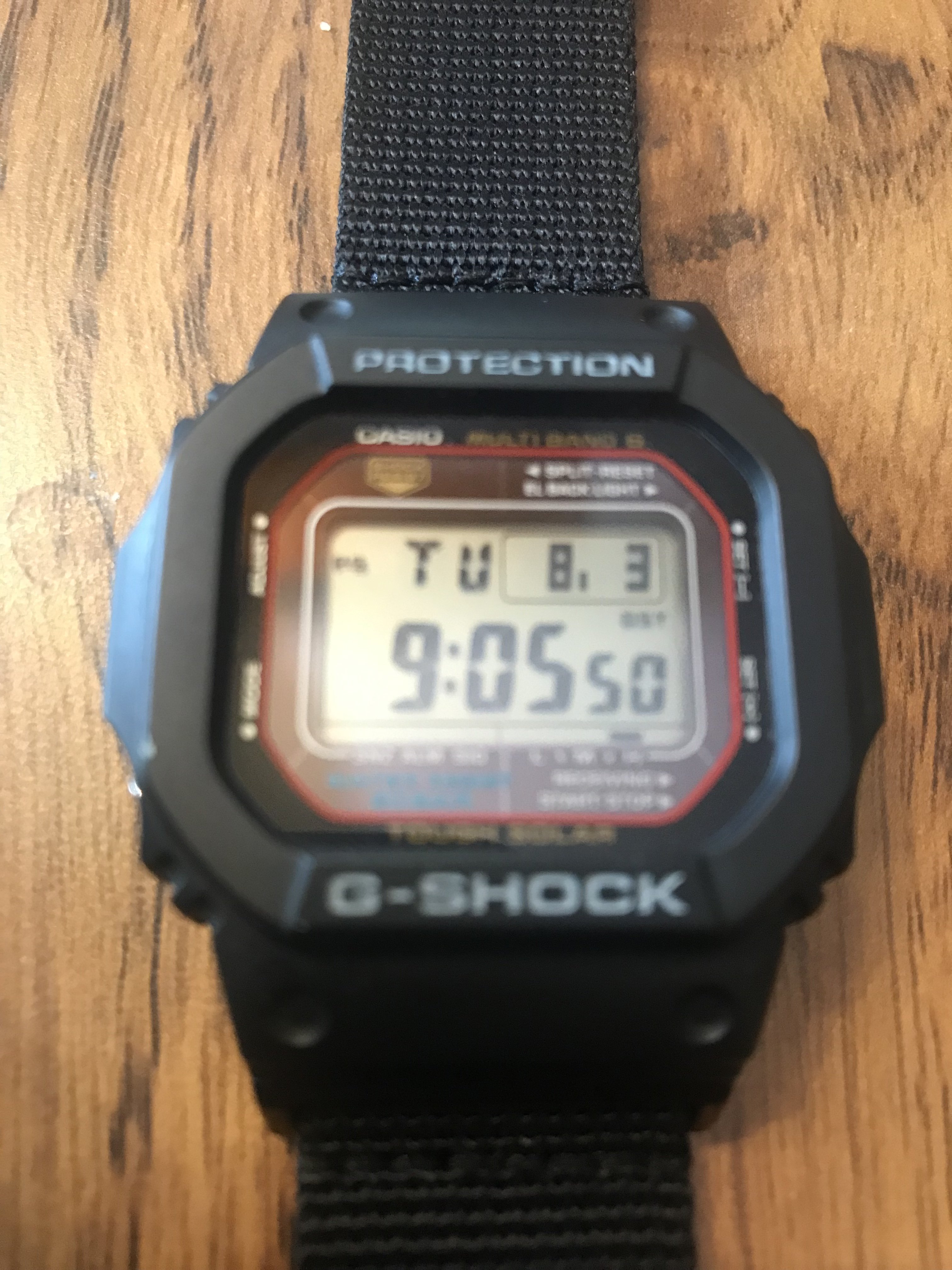 Casio G Shock GWM5610 + Jays and Kay’s steel adapters + new strap