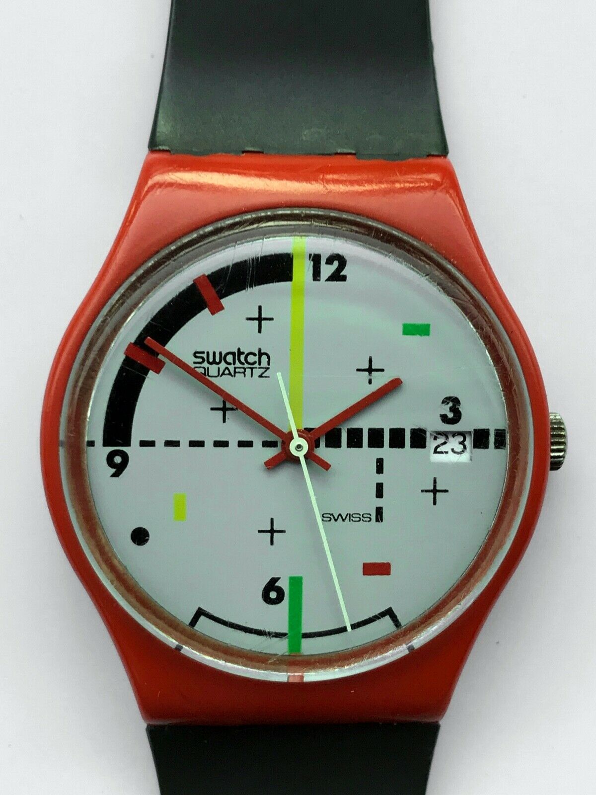 SwaTch Compu-Tech GR401 popular 1984 34mm-HTF