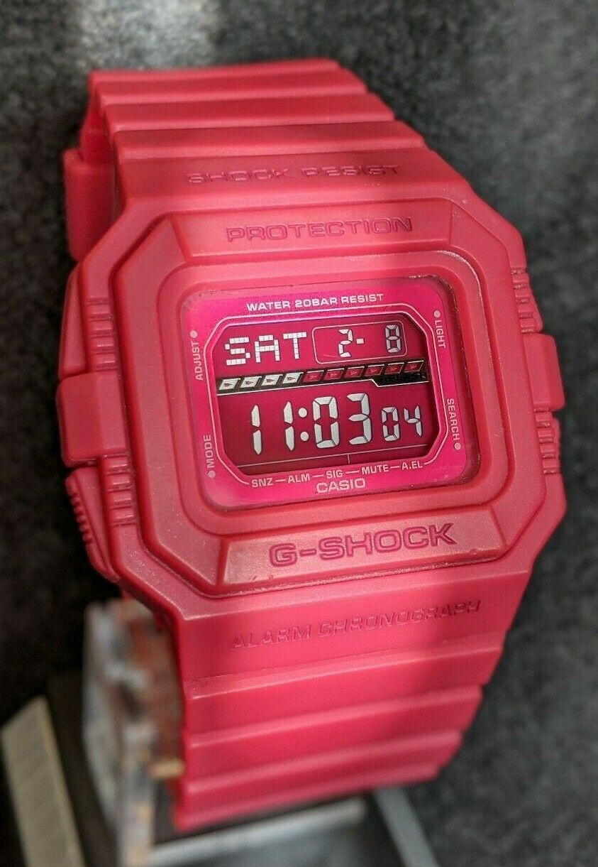 hot pink g shock