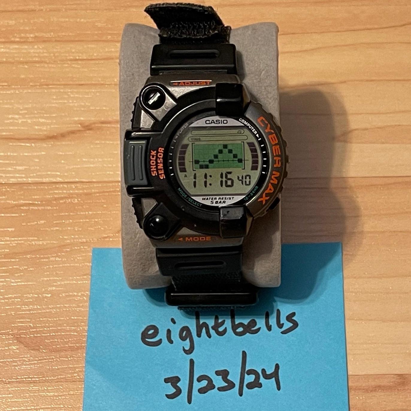 WTS] Casio Cyber Max JG-300 Punch Force Game Rare Vintage Cybermax