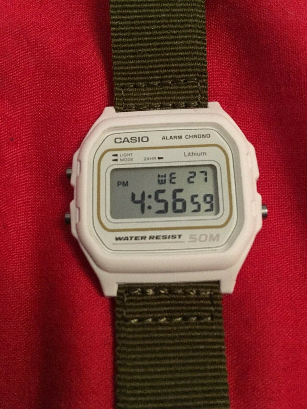 casio canvas strap