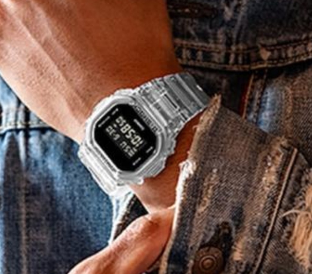 Latest Casio G Shock Transparent Series Dw5600 Dw 5600 Dw 5600ske Dw 5600ske 7dr Men S Unisex Watch Watchcharts