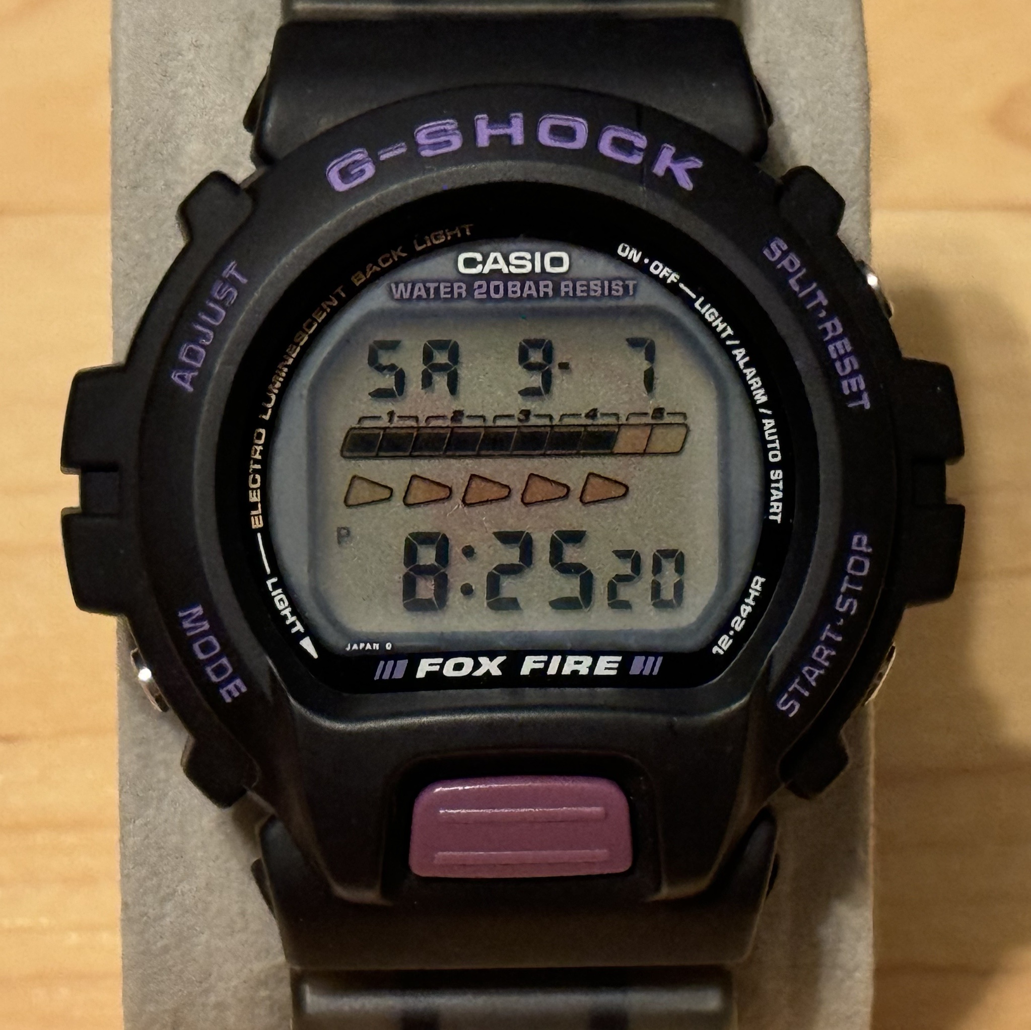 WTS] Casio G-Shock DW-6620-6 Scorpion Purple Fox Fire Japan M 1199 Module  “American Sniper” Vintage 1994 DW6600 Series Digital Watch | WatchCharts  Marketplace