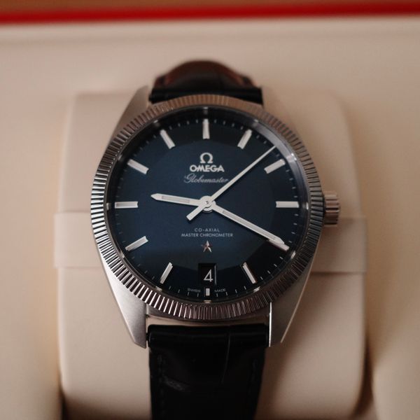 [WTS] Omega Globemaster Constellation (Blue Dial with Omega Leather Strap and Bracelet) 130.33