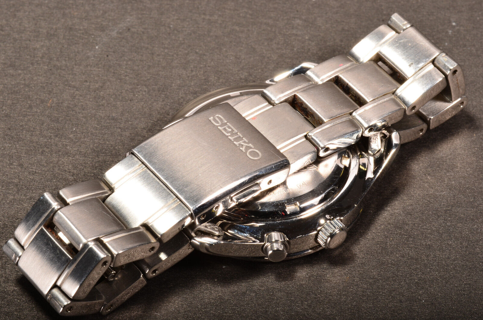Seiko 5M63-0AJ0 ANA Airlines Blue AGS/Kinetic Stainless 816
