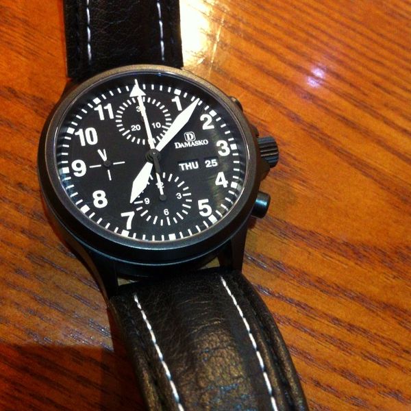FS : Damasko DC56 Black case | WatchCharts Marketplace