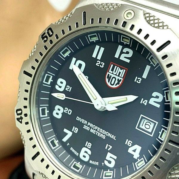 Luminox Men's Watch Diver Series 8000 Ultimate Navy Seal Black Dial