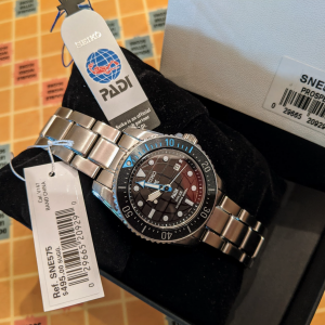 FSO: Seiko SNE575 Midsize Padi Solar Diver | WatchCharts