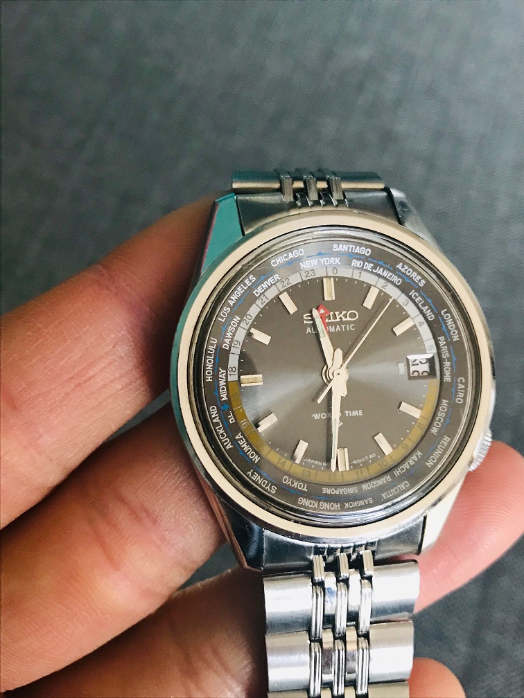 Seiko World Time GMT 6117 6019