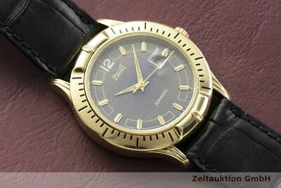 Piaget Polo 18K 0 750 Gold Automatik Herrenuhr Datum Ref. 24010