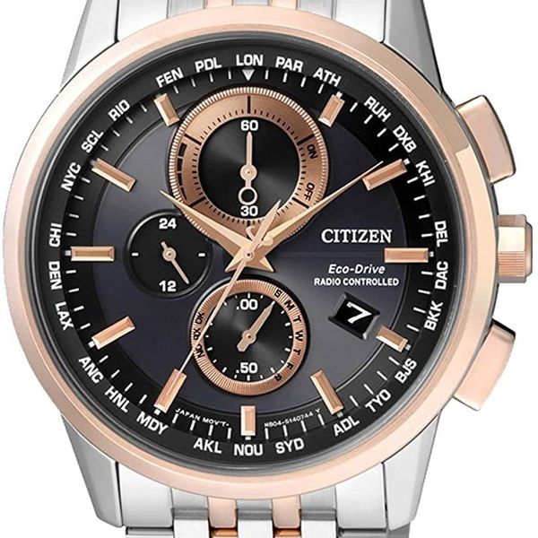 Citizen EcoDrive Radio Controlled World Time (AT811665E) Market Price