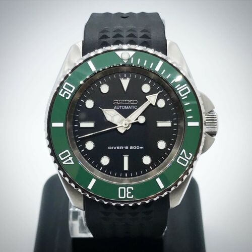 Seiko SKX007 Green Sub Kermit Mod Sapphire Ceramic Automatic