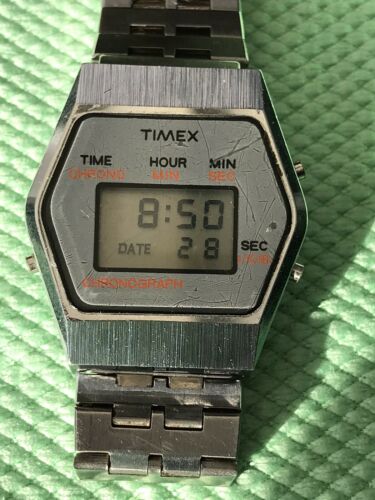 timex lcd watch