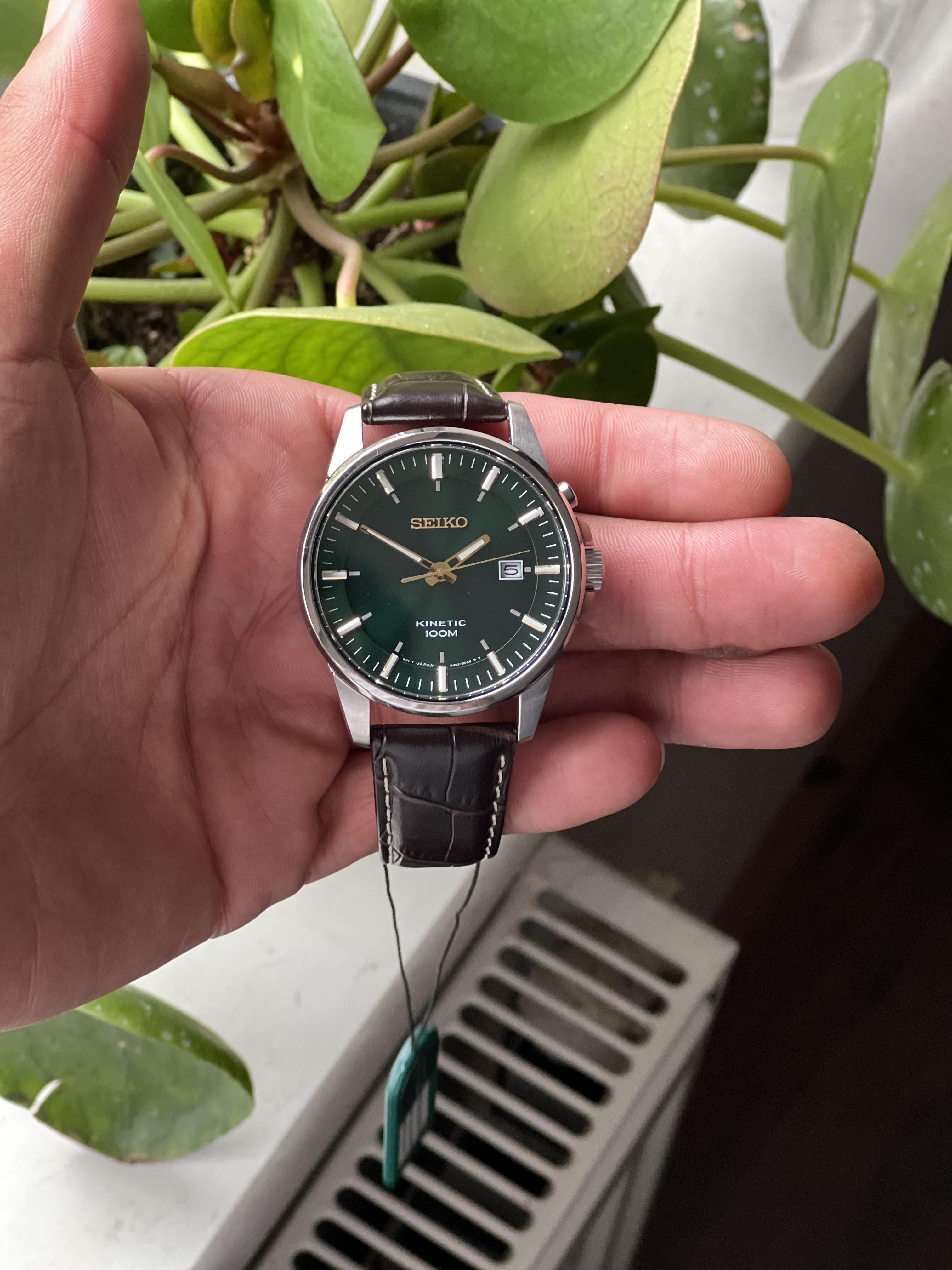 WTS]Seiko Kinetic Green Dial | WatchCharts