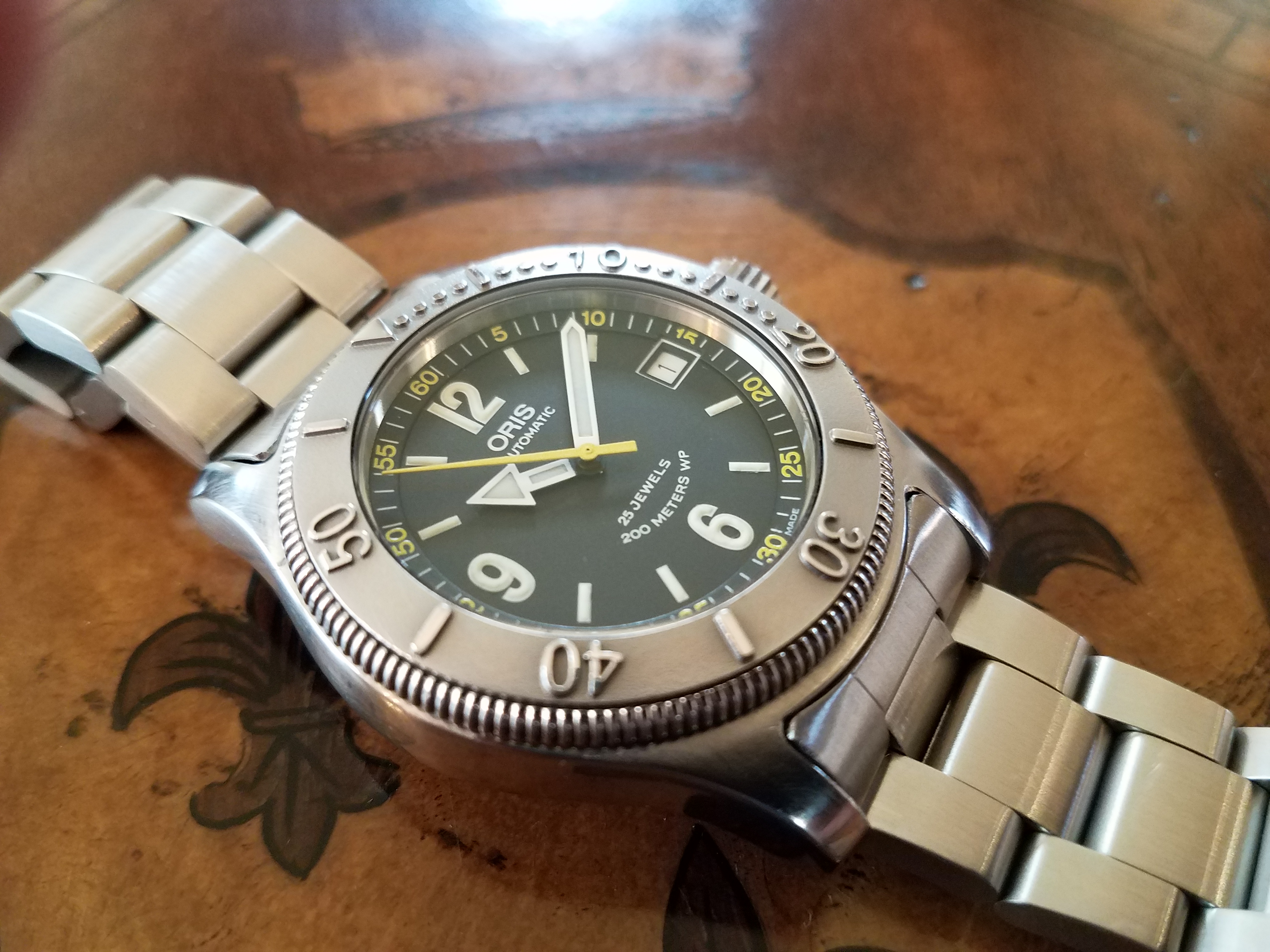 FS ORIS Big Crown Commander 7502 200m Diver WatchCharts Marketplace