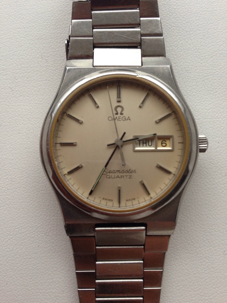 Omega seamaster quartz on sale 1345