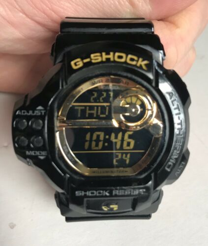 Casio G Shock 3255 GDF-100GB Watch Black Original Box 