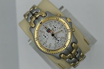 Tag Heuer S35.006 CG1120.BB0424 Watch Mens SEL Gold SS