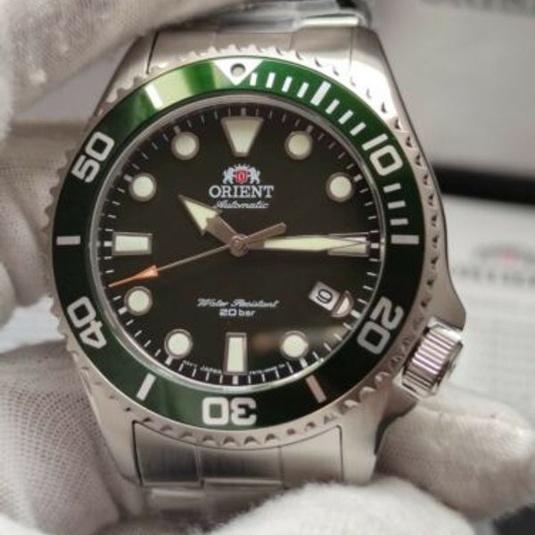 ORIENT TRITON GREEN DIAL 200M AUTOMATIC SAPPHIRE CRYSTAL RAAC0K02E10B