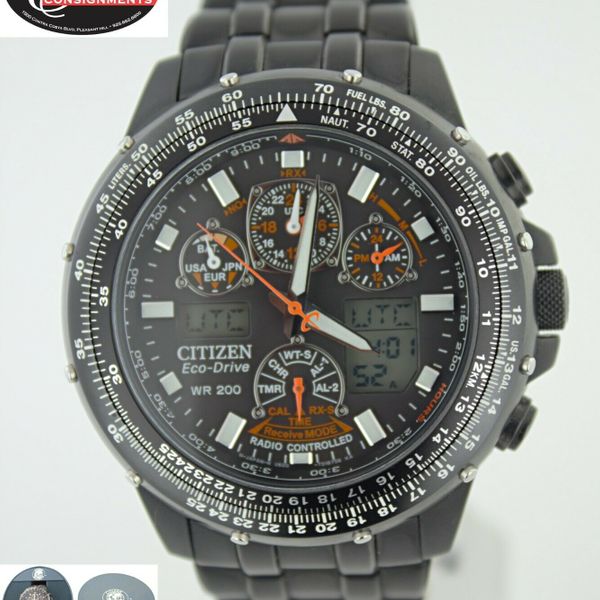 Citizen EcoDrive Skyhawk Radio Controlled U600S053030 Men