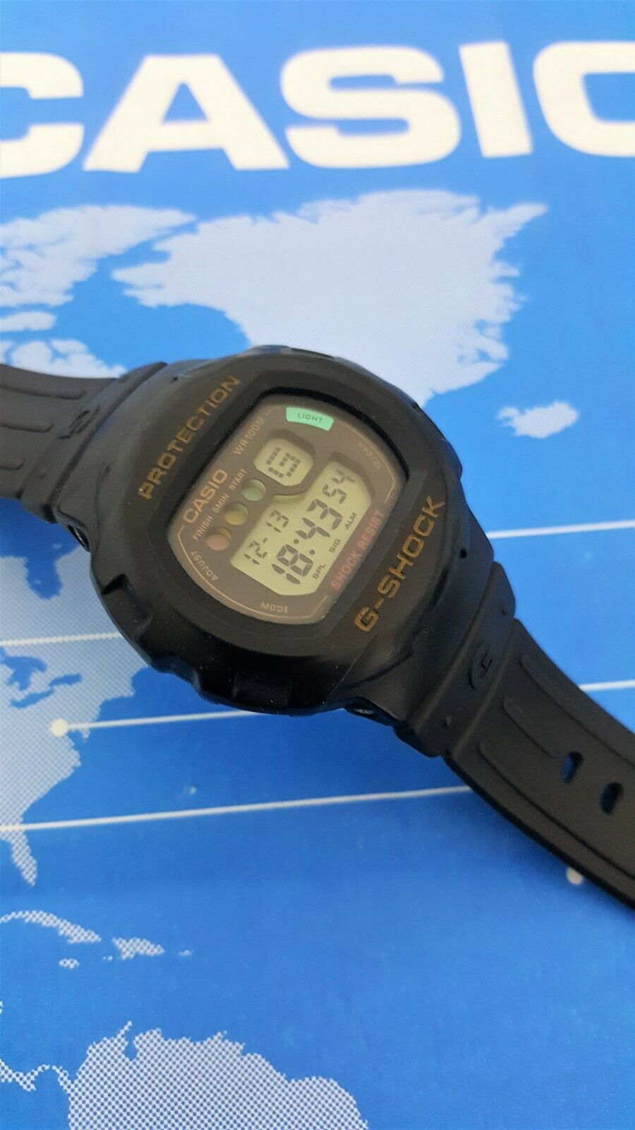Vintage Casio G-Shock DW-620 Gold Module 1419 Very Rare