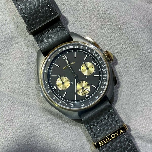 Lista 98+ Foto Bulova 98a285 50th Anniversary Lunar Pilot Le Mirada Tensa