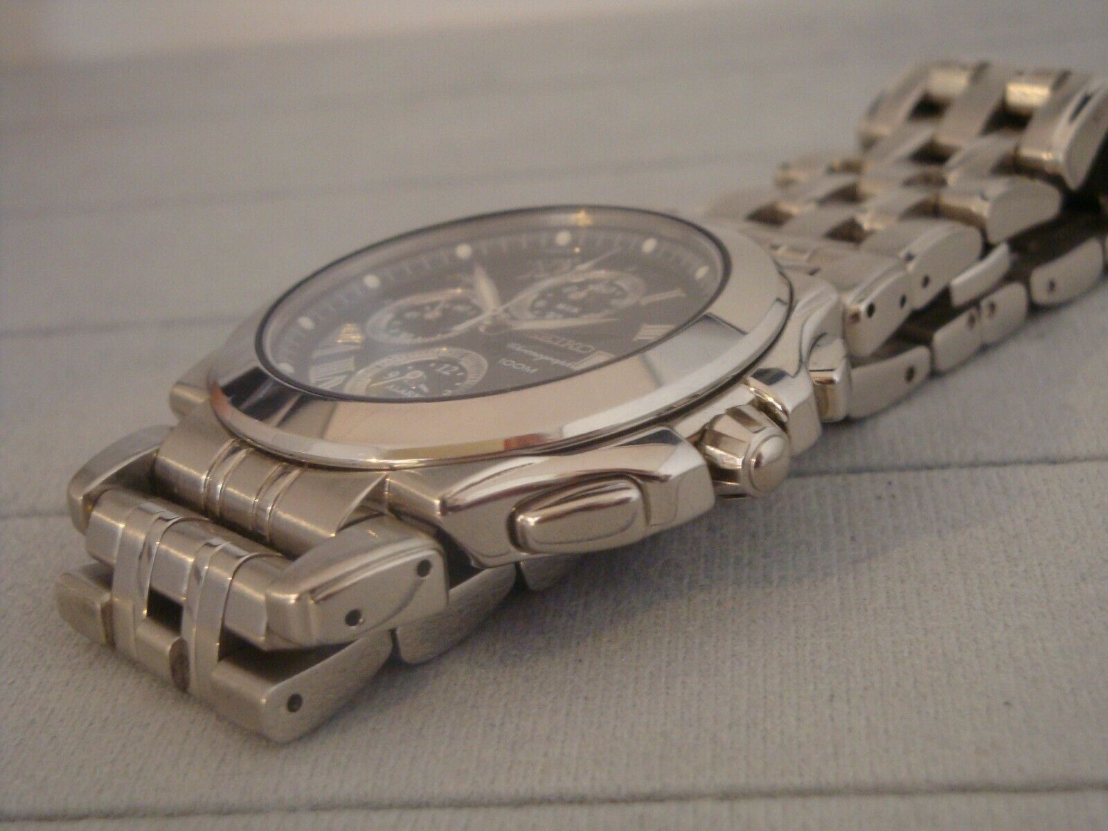 Seiko Executive Chronograph. SNA525. 7T62-0EW0. Gents watch