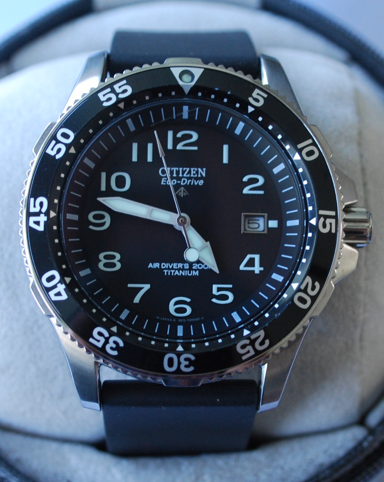 VERY RARE Citizen Eco Drive PMX 56 Air Diver's Titanium Watch - Promaster  JDM Model PMX56-2811 | WatchCharts Marketplace