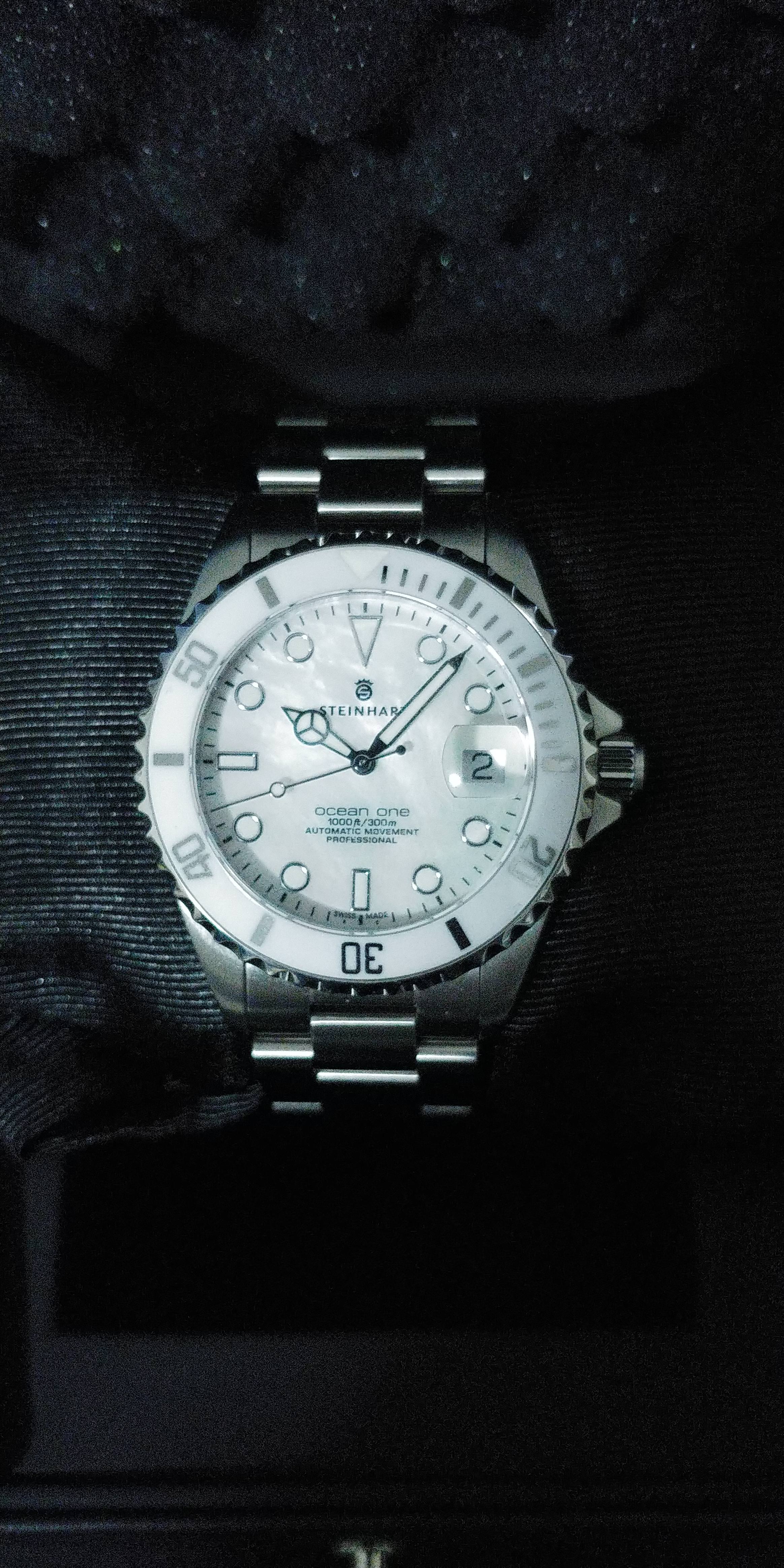 Steinhart ocean one clearance white