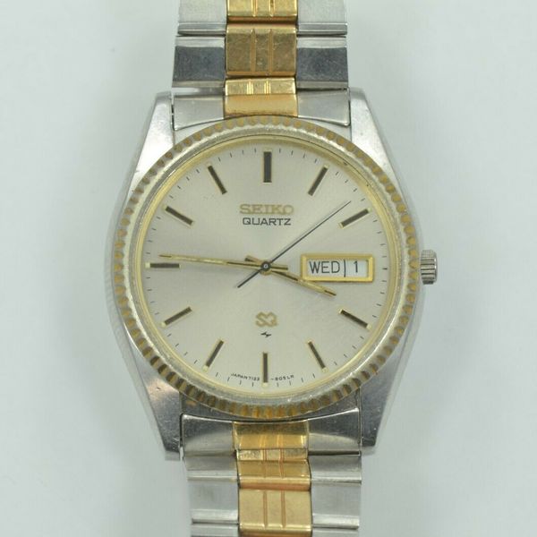 Seiko Automatic Watch 7123-805LR Mens Wrist Watch - QUARTZ DAY & DATE ...