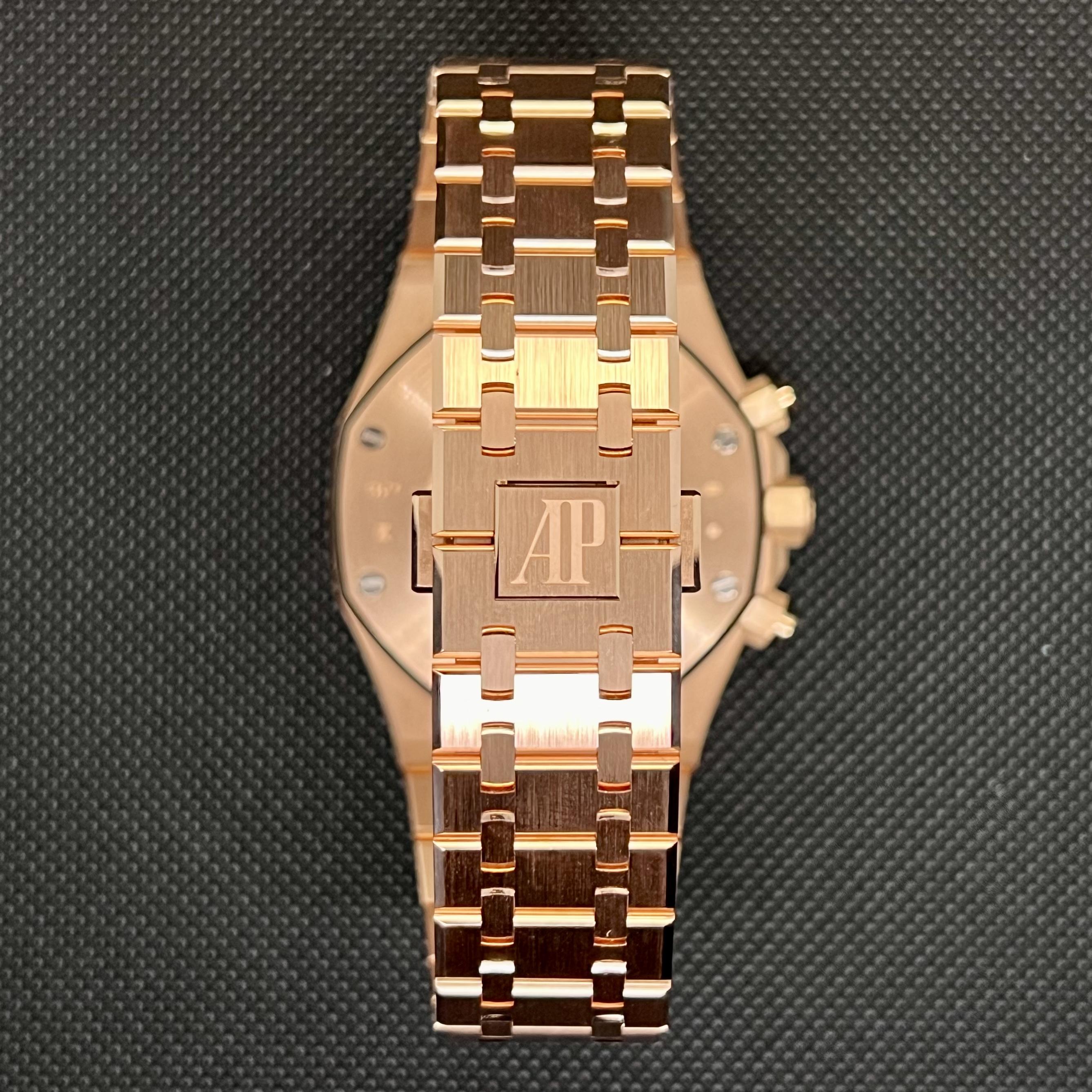 FS Audemars Piguet Royal Oak Chronograph 41mm Rose Gold Chocolate