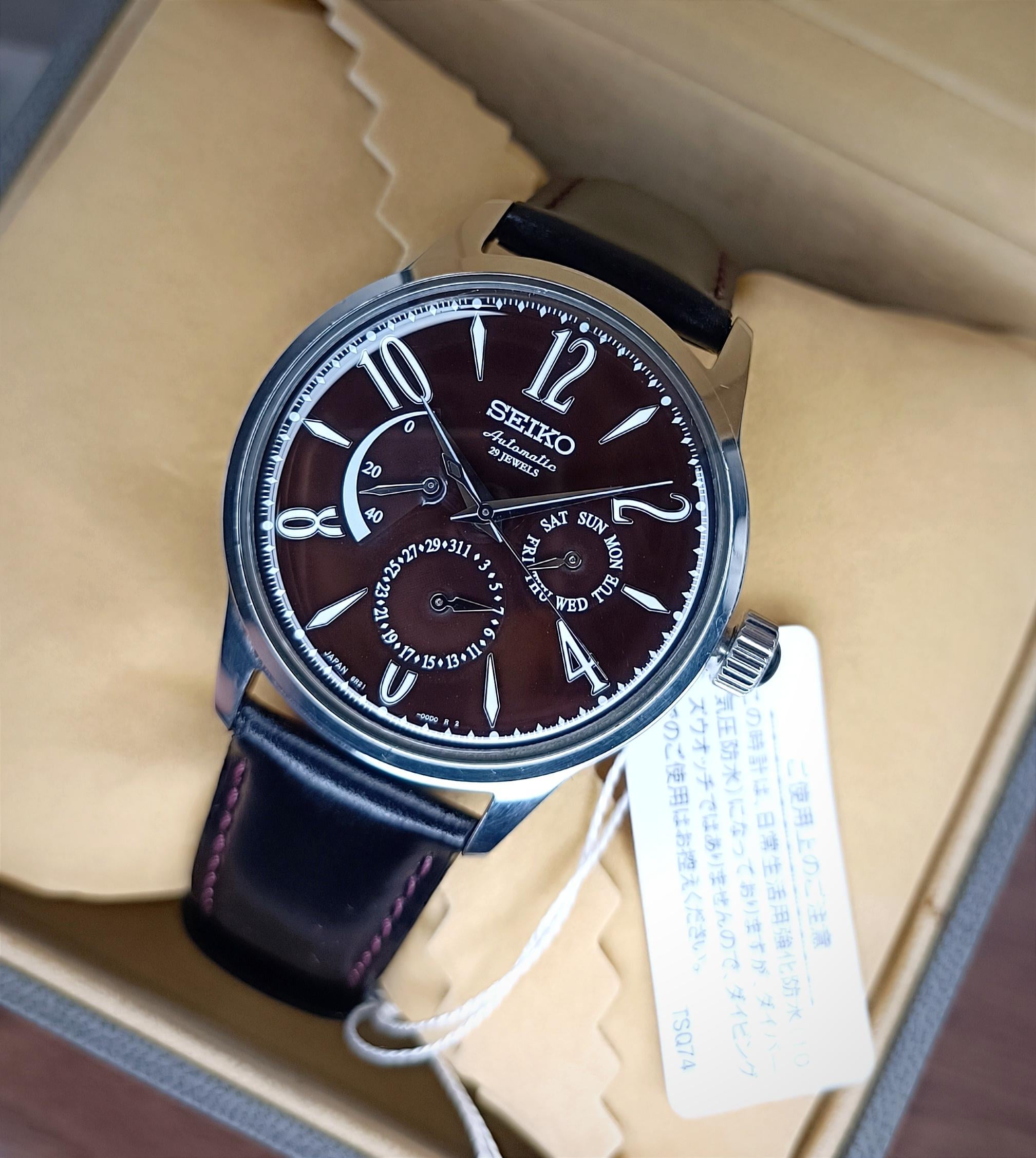 [極美品] SEIKO セイコーSARC019文字盤ぶどう2号 極美品] SEIKO セイコーSARC019文字盤ぶどう2号
