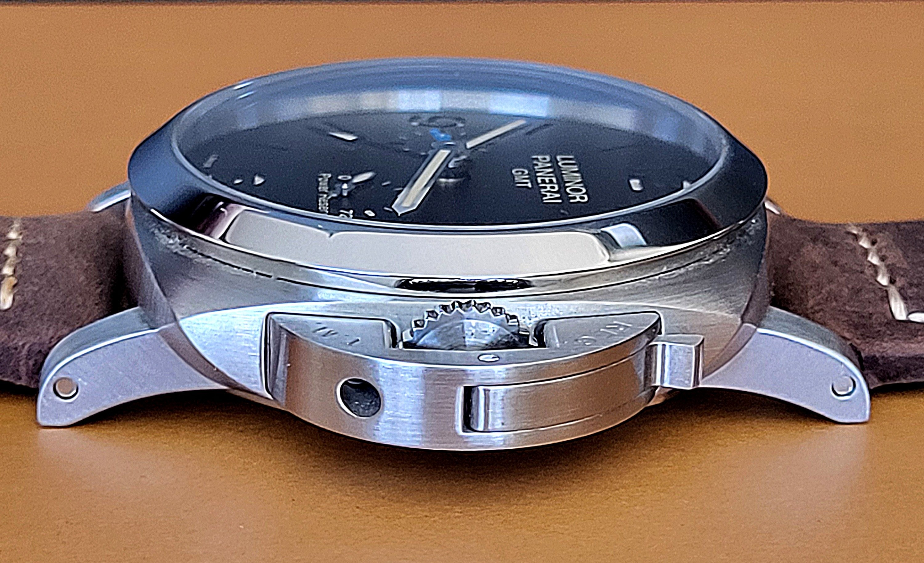 Panerai Luminor 1950 GMT 3 Days Power Reserve 44mm Steel PAM01321