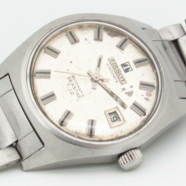 Montre Tissot Seastar Automatique - Modèle T12 - Occasion, Montre Bracelet Unisexe Sans Boîte